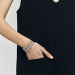 Ball Zircon Open Cuff Bracelet - floysun