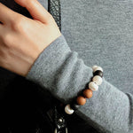 Barbie Sandalwood & Ebony Pearl Bracelet - floysun