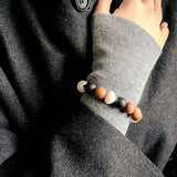 Barbie Sandalwood & Ebony Pearl Bracelet - floysun