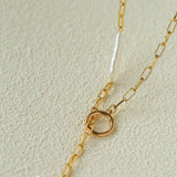 Baroque Pearl Chain Y - Necklace – Multi - Way Wear - floysun