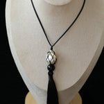 Baroque Pearl Net Tassel Necklace - floysun