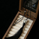 Baroque Pearl Net Tassel Necklace - floysun