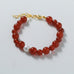 Baroque Pearl Red Onyx Bracelet - floysun