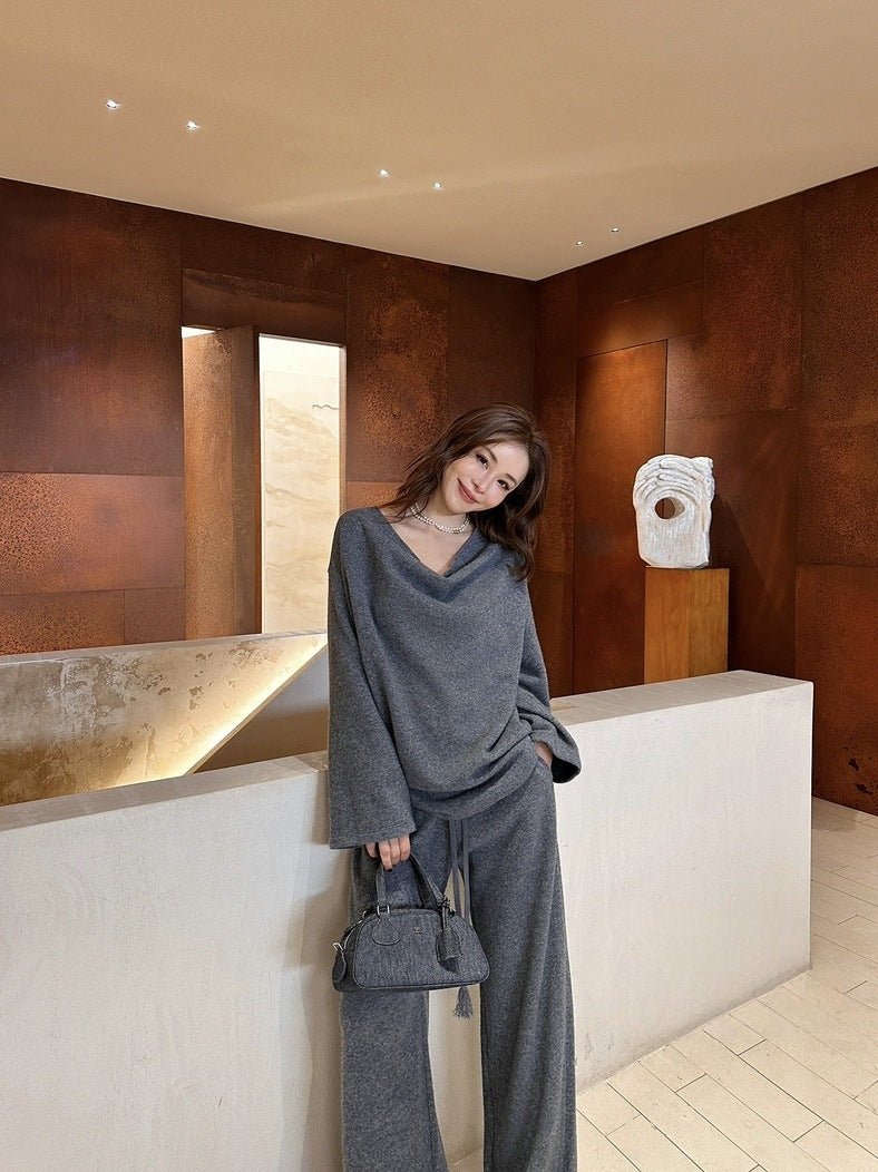 Baroque Pearl Twisted Metal Chain Necklace - Short - floysun