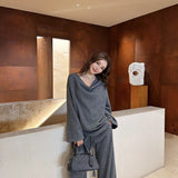 Baroque Pearl Twisted Metal Chain Necklace - Short - floysun