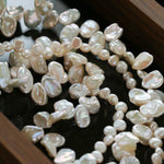 Baroque & Petal Pearl Long Necklace - floysun