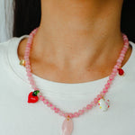 Beating Heart & Fish Beaded Necklace - floysun