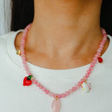 Beating Heart & Fish Beaded Necklace - floysun