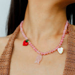 Beating Heart & Fish Beaded Necklace - floysun