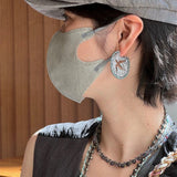 Bird Motif Hoop Earrings - floysun