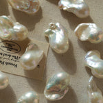 Black Agate Baroque Pearl Necklace - floysun