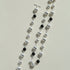 Black Ebony Wood and Brushed Silver Ball Necklace - floysun