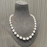 Blackline Pearl Necklace – Large Baroque Organic Shine - floysun