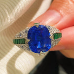 Blue - Green Luxe Gemstone Ring - floysun