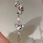 Blue Paraiba Bloom Pearl Bracelet - floysun