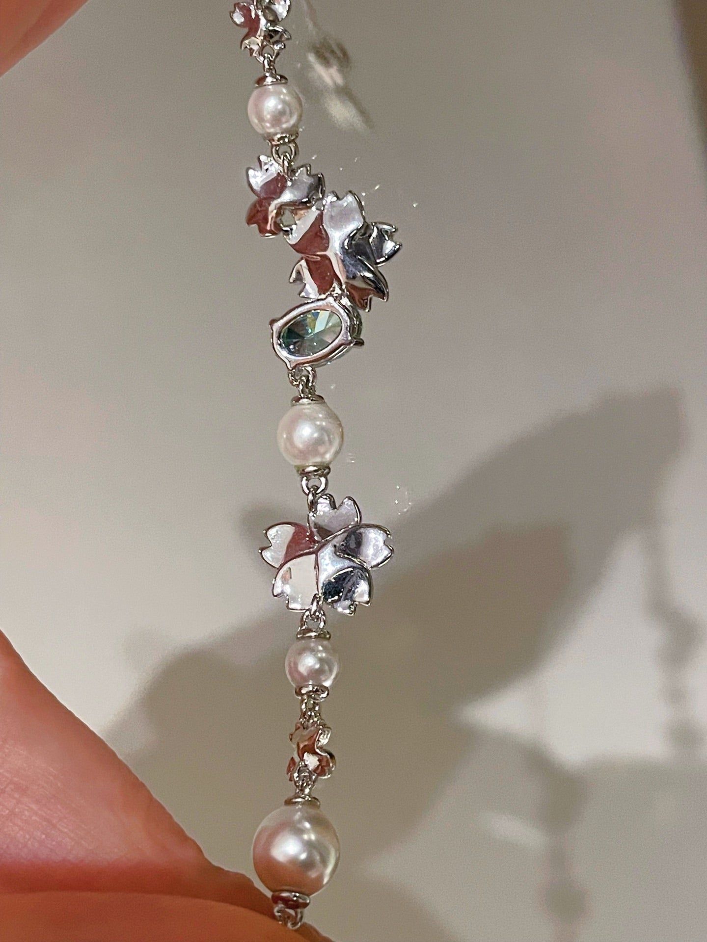 Blue Paraiba Bloom Pearl Bracelet - floysun