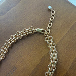 Bohemian Charm Wide Chain Necklace – Natural Pearls & Shell Accents - floysun