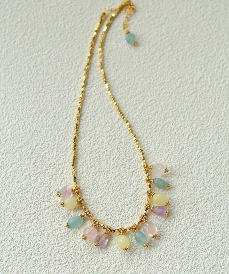 Bohemian Crystal Charm Necklace - floysun