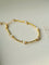 Bohemian Faceted Gold Bead Bracelet – Colorful Gemstone or Pearl Style - floysun