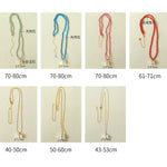 Bohemian Leaping Horse Collection White Jade Carved Horse Pendant Chian Necklace - floysun