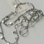 Bohemian Woven Natural Stone Necklace – Silver Accents - floysun