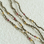 Boho Hand‑Textured Gold Ore Bar Pendant Necklace - floysun