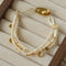 Boho Multi-Layer Woven Cord Beaded Bracelet - floysun