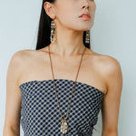 Boho Style Natural Shell Tassel Dangle Earrings - floysun