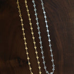 Bold Rebellious Heart Pendant Necklace - 18K Gold Plated Heavy Chunky Link Chain Choker - floysun