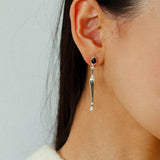 Bottle - Inspired Red Agate Drop Earrings - floysun