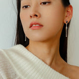 Bottle - Inspired Red Agate Drop Earrings - floysun