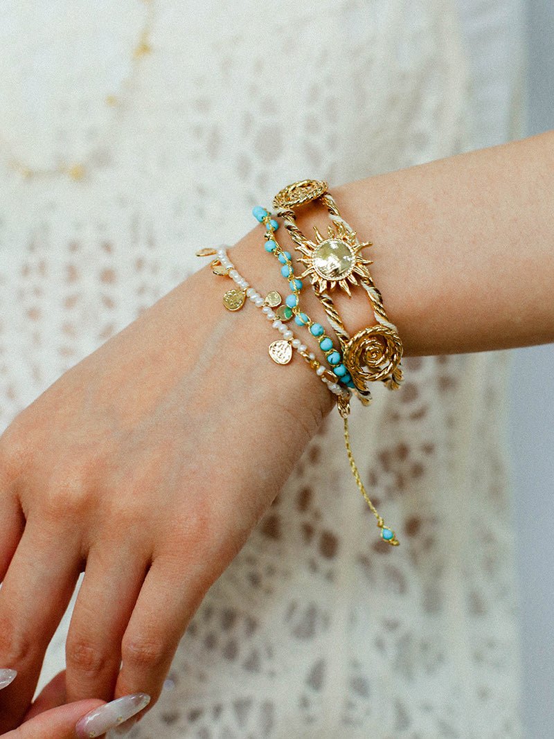 Boundless Spirit Handwoven Mini Pearl Bracelet - floysun