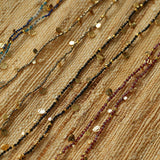Boundless Spirit Woven Natural Stone Long Necklace - Pyrite - floysun