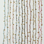 Boundless Spirit Woven Natural Stone Long Necklace - Pyrite - floysun