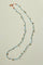 Boundless Spirit Woven Natural Stone Necklace - Blue Turquoise - floysun