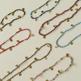 Boundless Spirit Woven Natural Stone Necklace - Garnet - floysun