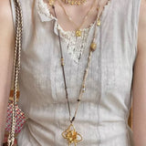 Branch Shadow Braided Necklace - floysun
