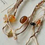 Branch Shadow Braided Necklace - floysun