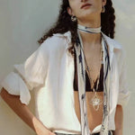 Branch Shadow Braided Necklace - floysun