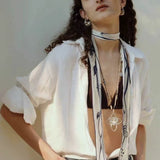 Branch Shadow Braided Necklace - floysun