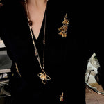 Branch Shadow Braided Necklace - floysun