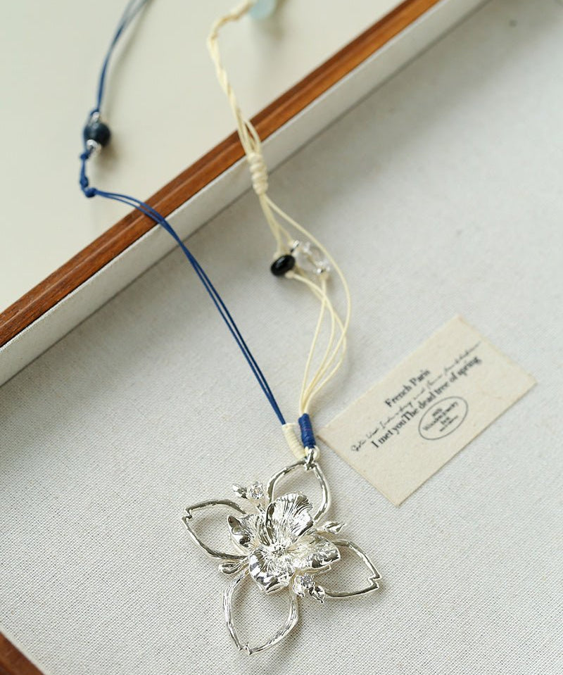 Branch Shadow Braided Necklace - floysun