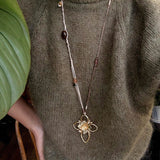 Branch Shadow Braided Necklace - floysun