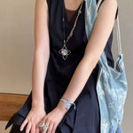 Branch Shadow Braided Necklace - floysun