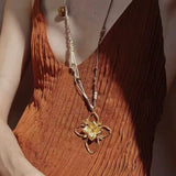 Branch Shadow Braided Necklace - floysun