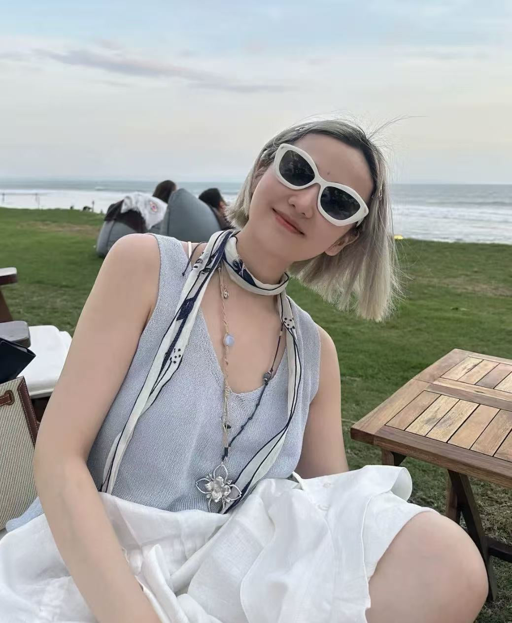 Branch Shadow Braided Necklace - floysun