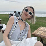 Branch Shadow Braided Necklace - floysun