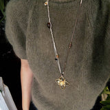 Branch Shadow Braided Necklace - floysun