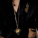 Branch Shadow Braided Necklace - floysun