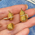 Brushed Filigree Gourd Pendant Necklace - floysun